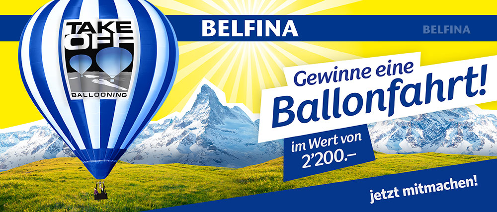 Winterpromo 2018 Belfina Ballonfahrt