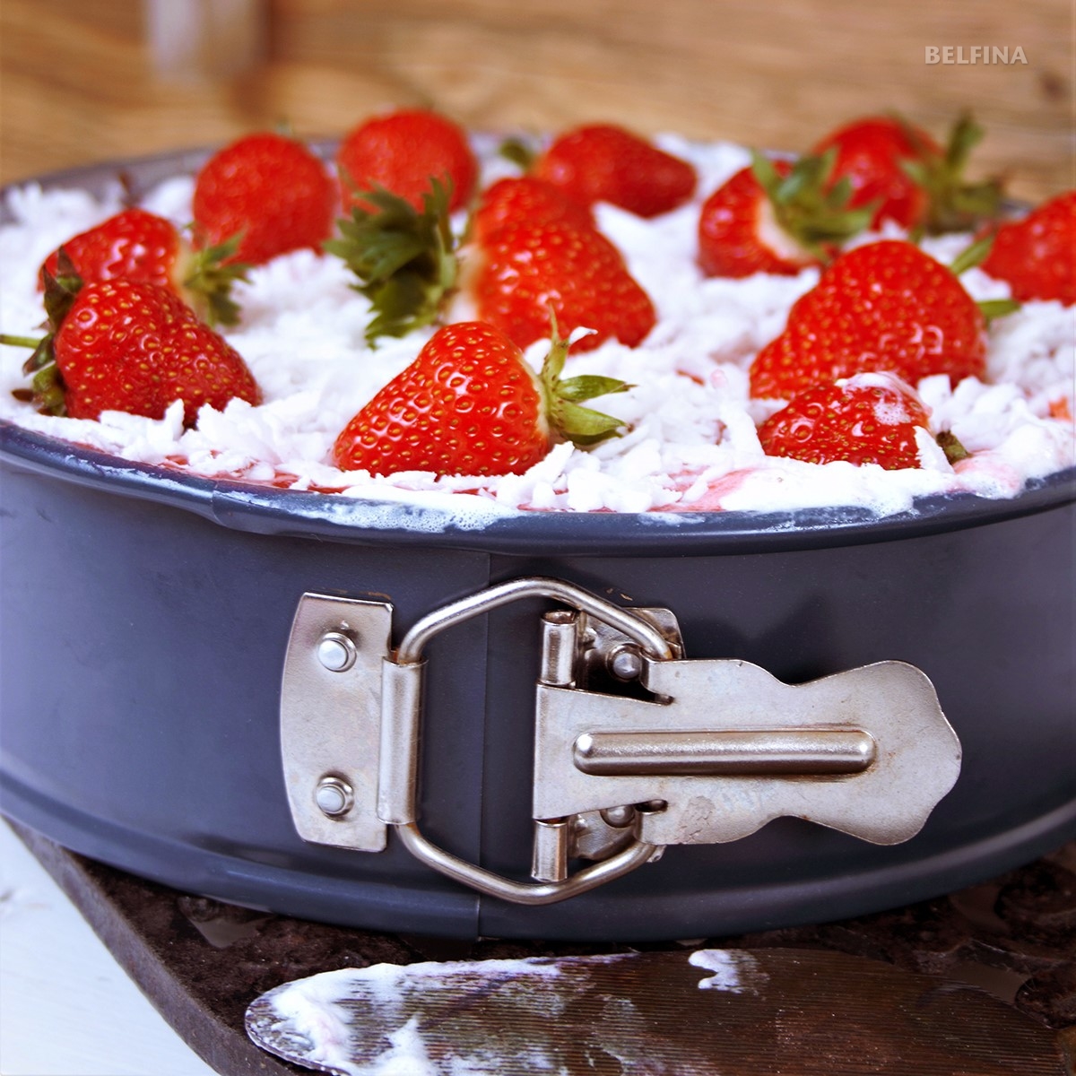 Erdbeer-Kokos Torte…